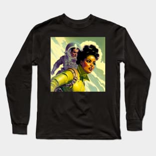 SCI-FI retro SPACE Odyssey Long Sleeve T-Shirt